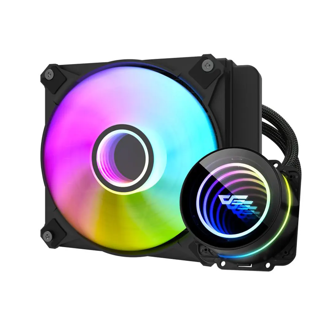 DarkFlash Twister DXV2.6 120 Liquid Black CPU Cooler