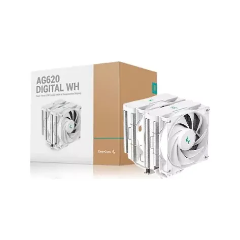 Deepcool AG620 DIGITAL WH Hydro Bearing CPU Cooler