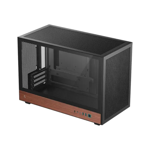 DeepCool CH260 WOOD mATX Micro Tower Gaming Casing
