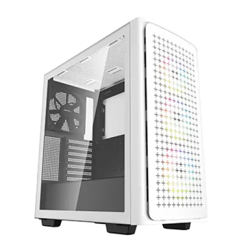 DeepCool CK560 WH E-ATX Mid-Tower Gaming Casing