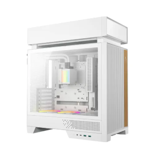DeepCool CL6600 WH ATX Mid-Tower Gaming Casing with Built-in 360mm Liquid Cooler