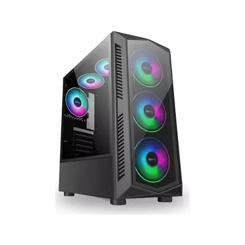 EVOLUR RO6 Glass Mid Tower RGB Gaming Case