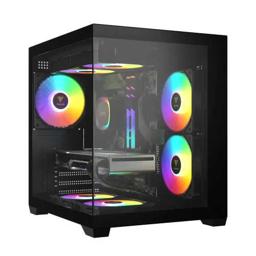 Gamdias AURA GC101M ARGB mATX Micro Tower Gaming Casing