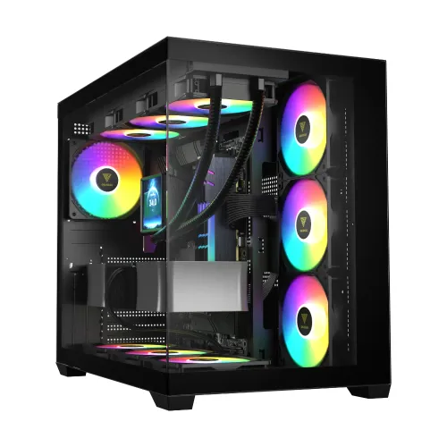 Gamdias AURA GC107 ELITE ARGB ATX Mid Tower Gaming Casing
