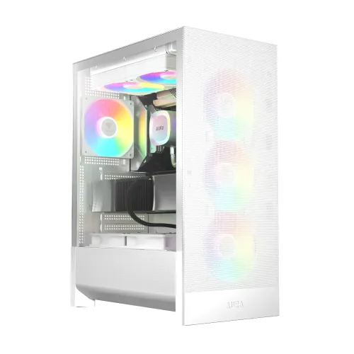 Gamdias AURA GC15 WH ARGB ATX Mid Tower Gaming Casing