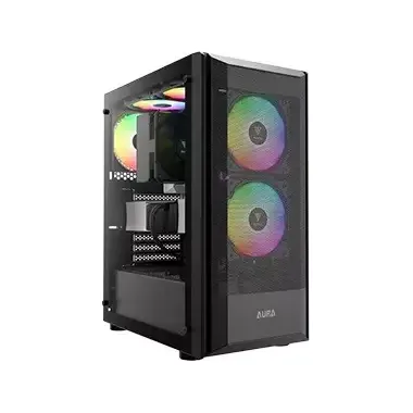 Gamdias AURA GC6 RGB ATX Mid-Tower Gaming Case (Black)