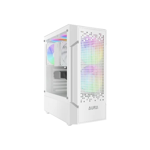 Gamdias AURA GC7 RGB ATX Mid-Tower Casing With 250W PSU (White)