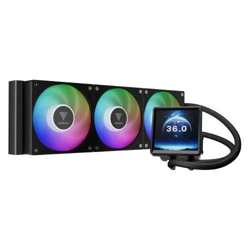 Gamdias CHIONE M5-360 360mm Liquid CPU Cooler with Display
