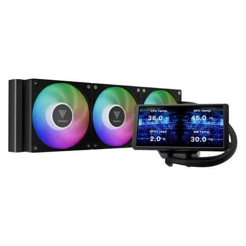 Gamdias CHIONE P5-360 Pro 360mm Liquid CPU Cooler with Display