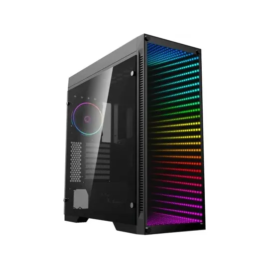 Gamemax Abyss-TR M-908-TR Mid Tower Tempered Glass ATX Gaming Case (Black)
