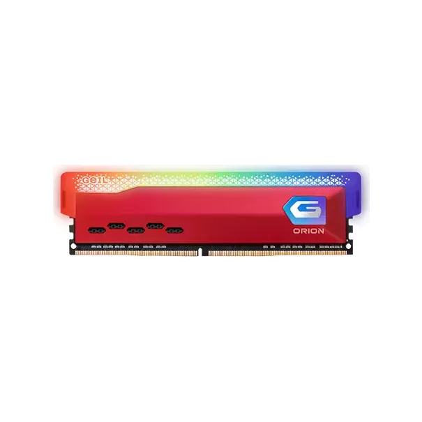 Geil 16GB DDR4 4000 MHz Orion RGB Desktop Ram (Red)