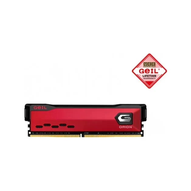 GEIL 8 GB DDR4 3200MHz CL16 Orion Desktop RAM Red