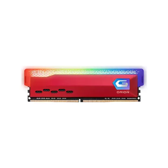 Geil Orion 8GB DDR4 3600 MHz RGB Desktop Ram (Red)