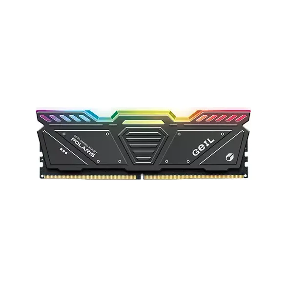 GEIL POLARIS 32GB (16GB X 2) DDR5 5200MHZ RGB DESKOTP RAM (GRAY)