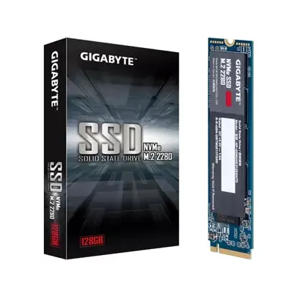 GIGABYTE 128GB M.2 PCIe SSD (GP-GSM2NE3128GNTD)