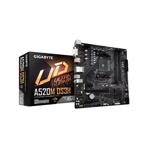 Gigabyte A520M DS3H Ultra Durable AMD AM4 ATX Motherboard