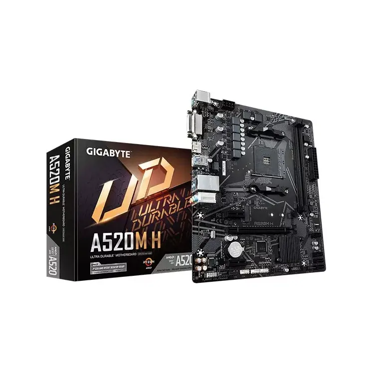 GIGABYTE A520M H AMD AM4 DDR4 MICRO ATX MOTHERBOARD