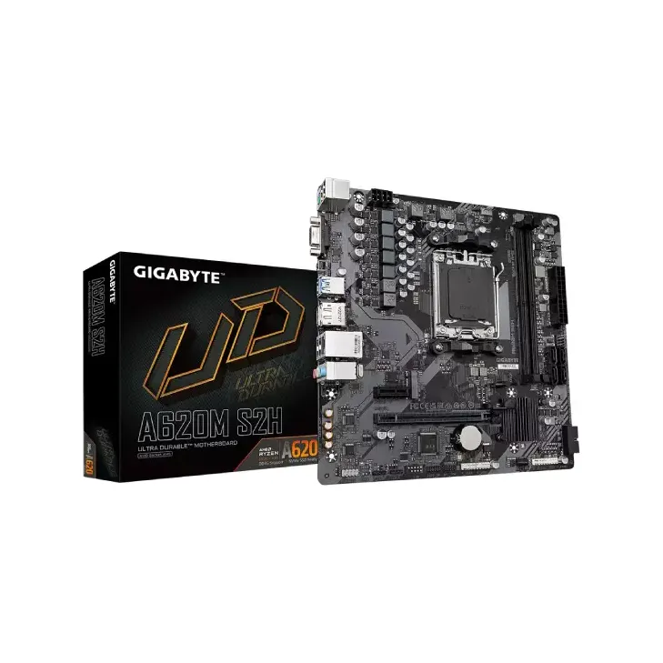 GIGABYTE A620M S2H AM5 MICRO-ATX AMD DDR5 MOTHERBOARD