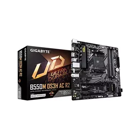 GIGABYTE AMD B550M DS3H AC R2 DDR4 Micro ATX Motherboard