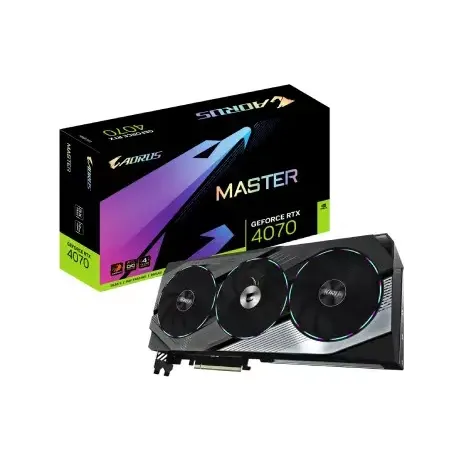 GIGABYTE AORUS GEFORCE RTX 4070 MASTER 12G GRAPHICS CARD