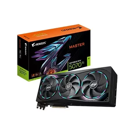 Gigabyte AORUS GeForce RTX 5070 Ti MASTER 16G Graphics Card