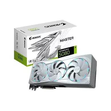 Gigabyte AORUS GeForce RTX 5080 MASTER ICE 16G Graphics Card