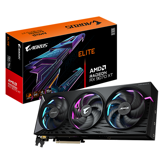 Gigabyte AORUS Radeon RX 9070 XT ELITE 16G Graphics Card