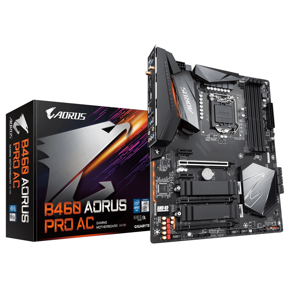 Gigabyte B460 AORUS PRO AC Motherboard