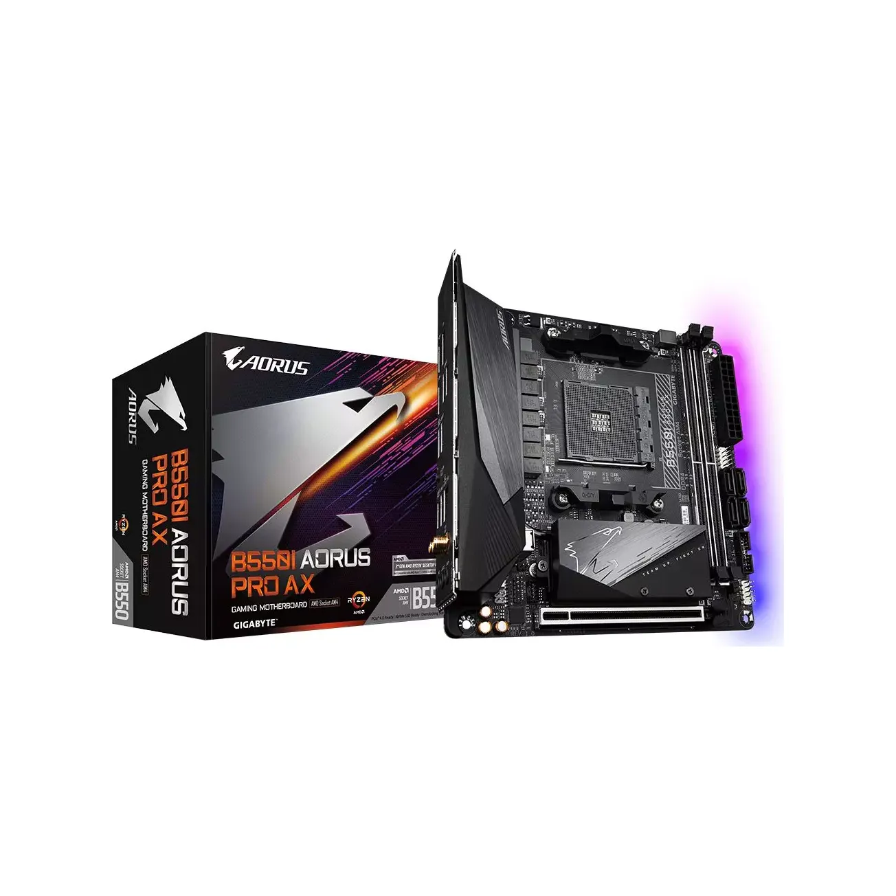 GIGABYTE B550I AORUS PRO AX AMD Motherboard
