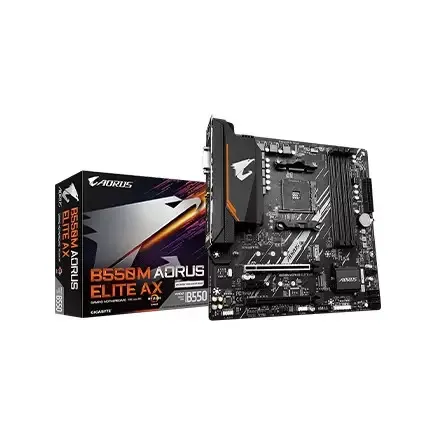 GIGABYTE B550M AORUS ELITE AX AM4 DDR4 AMD mATX Motherboard