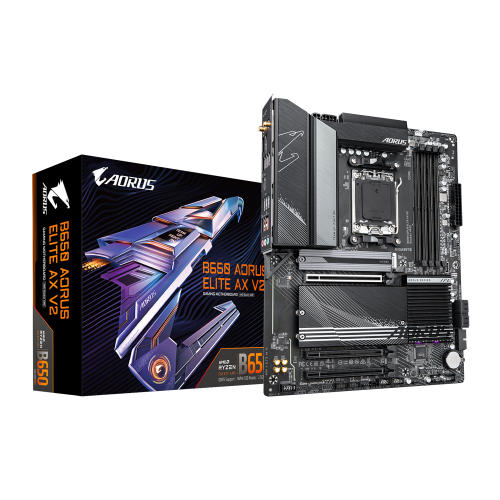 GIGABYTE B650 AORUS ELITE AX V2 DDR5 AMD AM5 ATX Motherboard