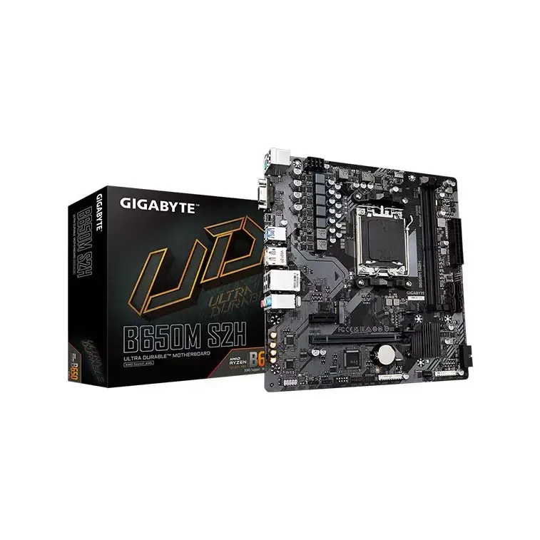 GIGABYTE B650M S2H AMD AM5 DDR5 MICRO ATX MOTHERBOARD