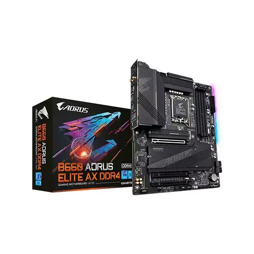 GIGABYTE B660 AORUS ELITE AX DDR4 12TH GEN MOTHERBOARD