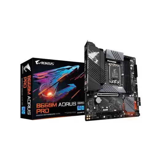 Gigabyte B660M AORUS PRO DDR5 12th Gen Micro ATX Motherboard