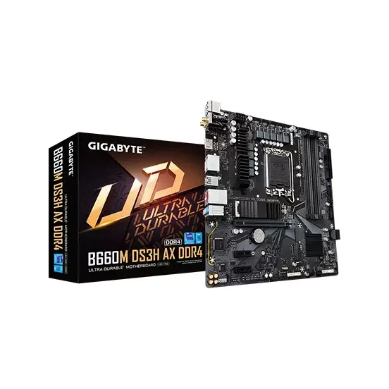 Gigabyte B660M DS3H AX DDR4 12th Gen Micro ATX Motherboard