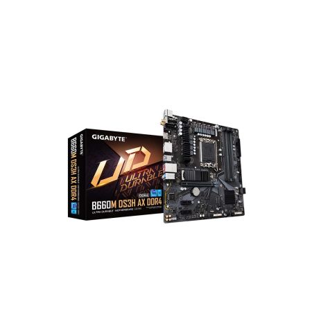 Gigabyte B660M DS3H AX (Wi-Fi) DDR4 12th Gen Micro ATX Motherboard