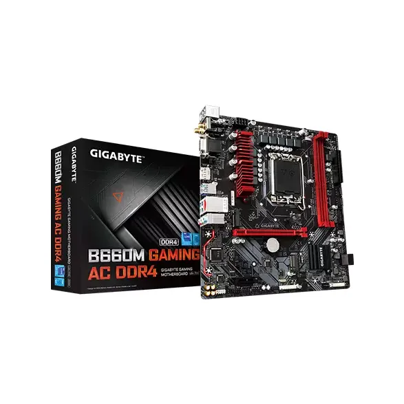 GIGABYTE B660M GAMING AC DDR4 12TH GEN INTEL MICRO ATX MOTHERBOARD