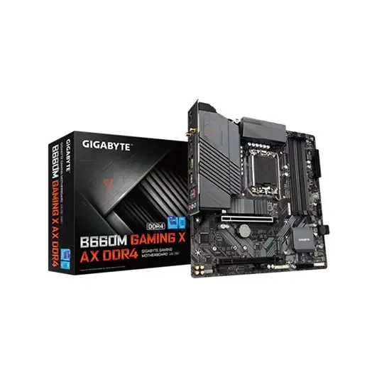 Gigabyte B660M GAMING X AX DDR4 12th Gen Intel Micro-ATX Motherboard