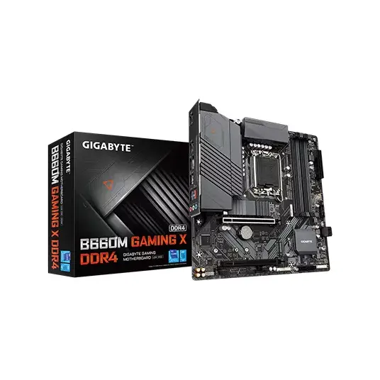 Gigabyte B660M GAMING X DDR4 12th Gen Intel Micro-ATX Motherboard
