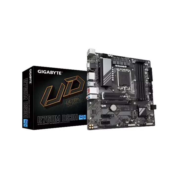GIGABYTE B760M DS3H DDR5 13TH AND 12TH GEN INTEL MOTHERBOARD