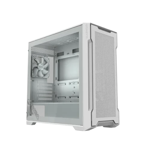 GIGABYTE C102 GLASS Mid Tower ATX Casing (White)