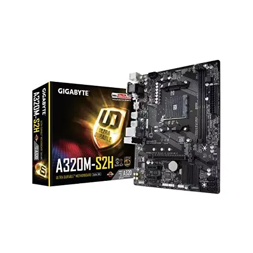Gigabyte GA-A320M-S2H AMD Micro ATX Motherboard