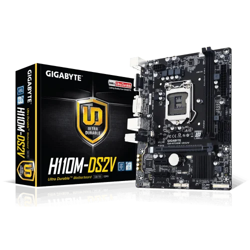Gigabyte GA-H110M-DS2V Mini ATX Motherboard