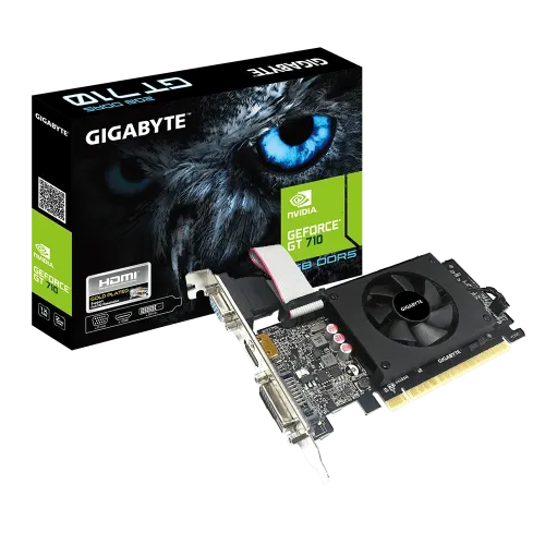 GIGABYTE GeForce GT 710 2GB DDR5 Graphics Card