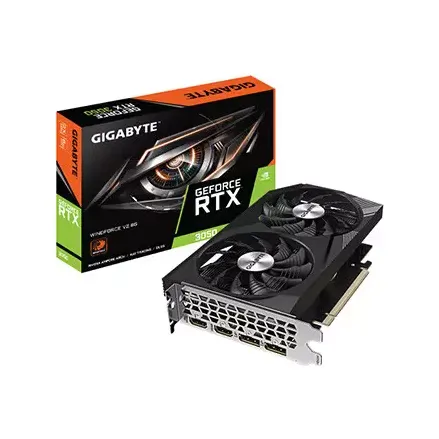 GIGABYTE GeForce RTX 3050 WINDFORCE V2 8G GDDR6 Graphics Card