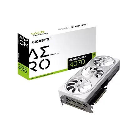 GIGABYTE GEFORCE RTX 4070 AERO OC 12G GRAPHICS CARD