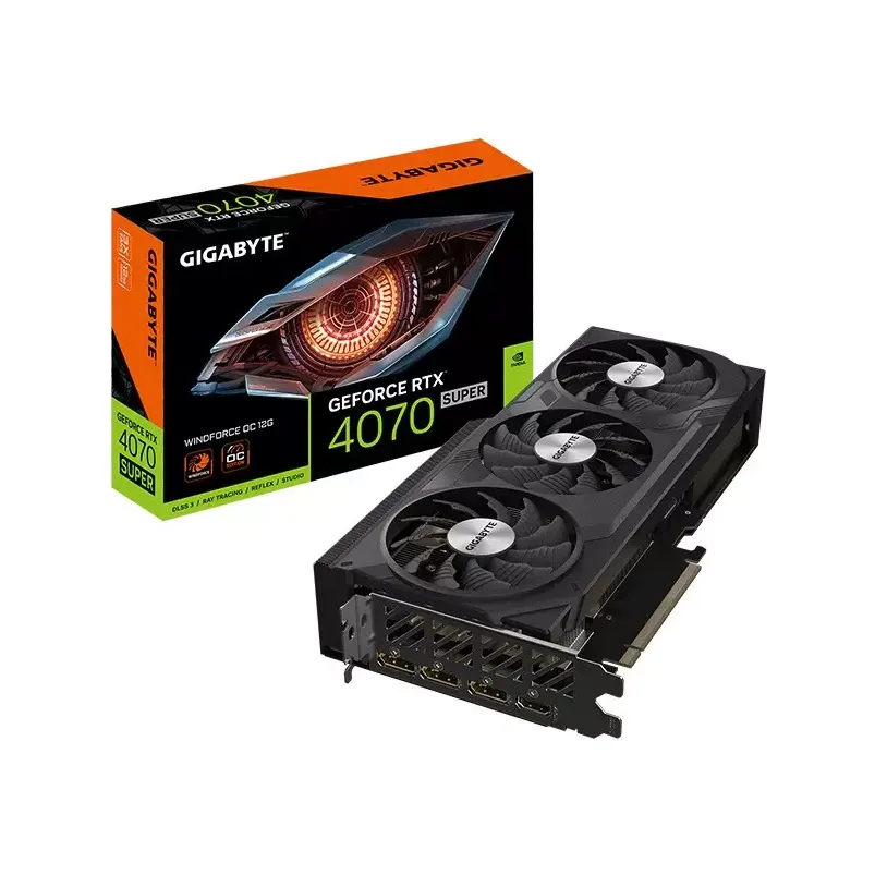 Gigabyte GeForce RTX 4070 SUPER WINDFORCE OC 12GB Graphics card