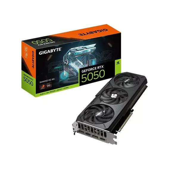 Gigabyte GeForce RTX 5050 GAMING OC 8G GDDR6 Graphics Card
