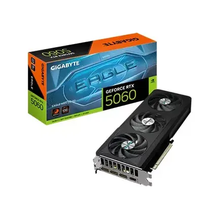 Gigabyte GeForce RTX 5060 EAGLE MAX OC 8G GDDR7 Graphics Card