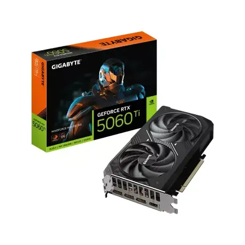 Gigabyte GeForce RTX 5060 Ti WINDFORCE 16G Graphics Card